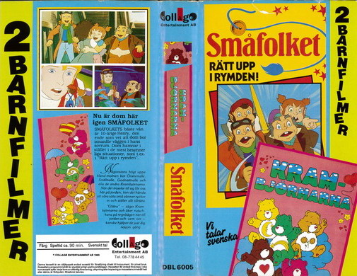 KRAMBJÖRNARNA + SMÅFOLKET (VHS)