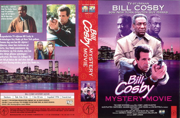 BILL COSBY MYSTERY MOVIE (vhs-omslag)