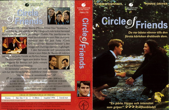 CIRCLE OF FRIENDS (vhs-omslag)
