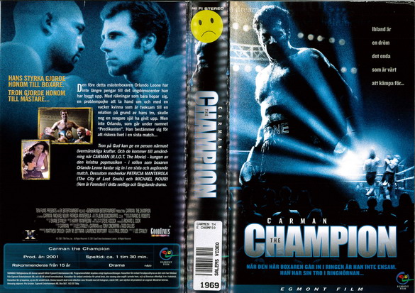 CARMAN THE CHAMPION (VHS)