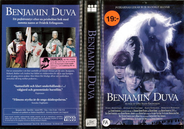 BENJAMIN DUVA (VHS)