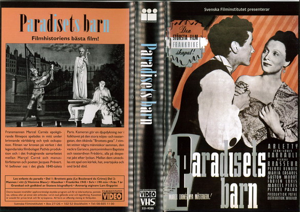 PARADISETS BARN (VHS)