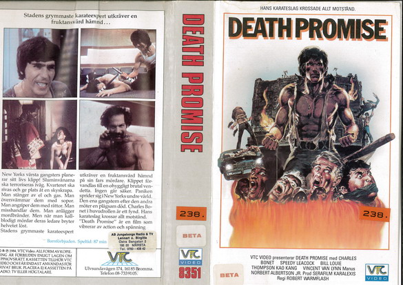 8351 DEATH PROMISE (VHS)
