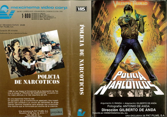 POLICIA DE NARCOTICOS (VHS) SPAIN