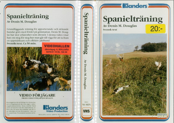 SPANIELTRÄNING (VHS)