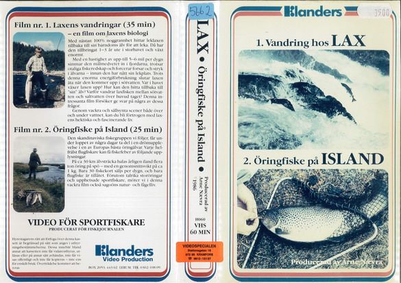 LAX ÖRINGFISKE PÅ ISLAND (VHS)