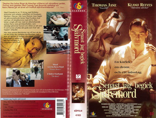 SENAST JAG BEGICK SJÄLVMORD (VHS)