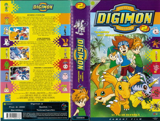 DIGIMON 2 (VHS)