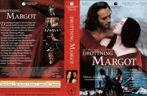 DROTTNING MARGOT (vhs)