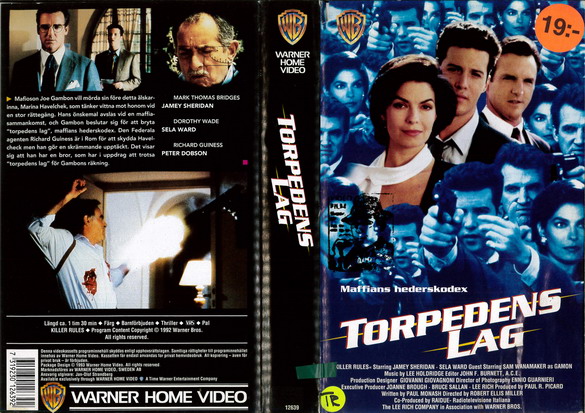 TORPEDENS LAG (vhs-omslag)