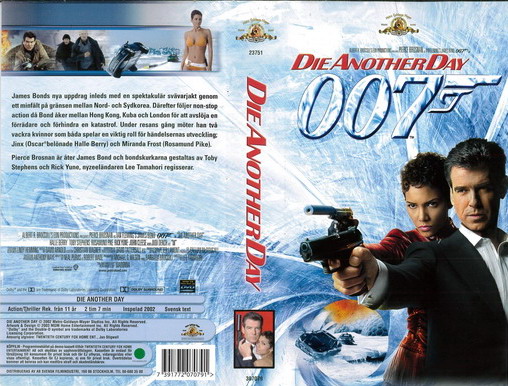 DIE ANOTHER DAY (VHS)ny
