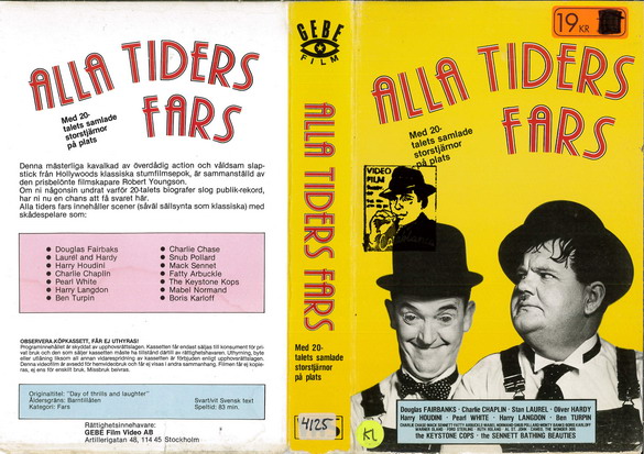 ALLA TIDERS FARS (VHS)
