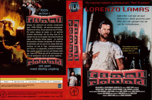 FINAL ROUND (vhs-omslag)