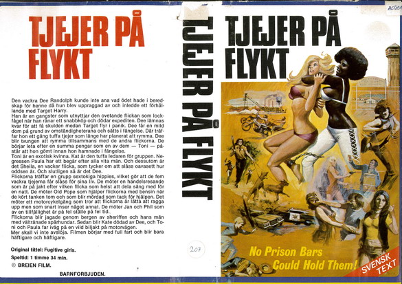 TJEJER PÅ FLYKT (VHS)