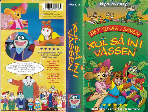 DET SUSAR I SÄVEN  - KUL SÅ IN I VASSEN (VHS)