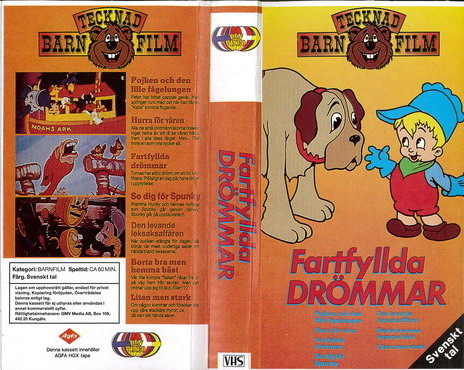 FARTFYLLDA DRÖMMAR (VHS)