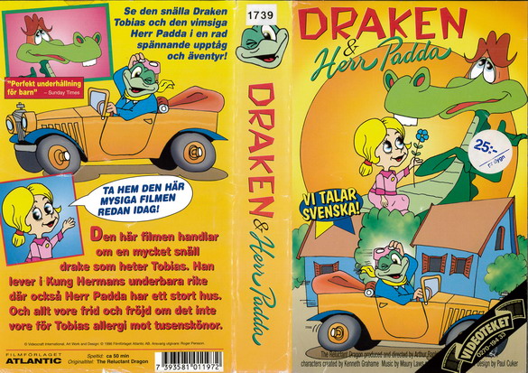 DRAKEN & HERR PADDA (VHS)