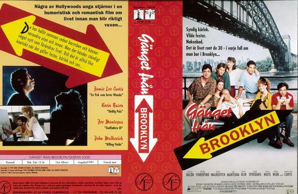 GÄNGET FRÅN BROOKLYN (vhs-omslag)