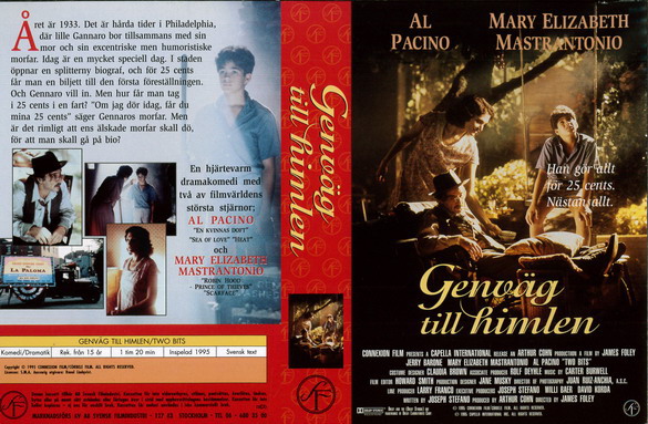 GENVÄG TILL HIMLEN (vhs-omslag)