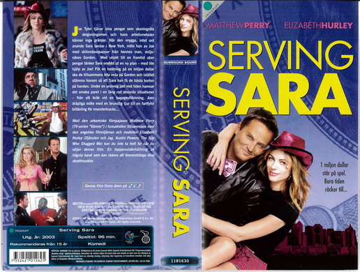 SERVING SARA (VHS)