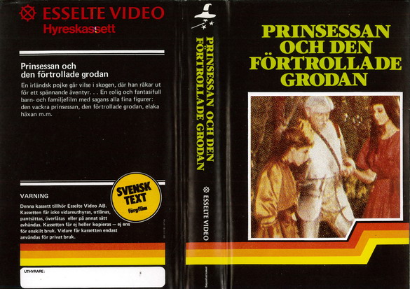 PRINSESSAN OCH DEN FÖRTROLLADE GRODAN (VHS)