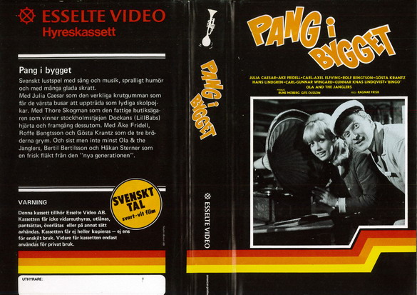 PANG I BYGGET (VHS)
