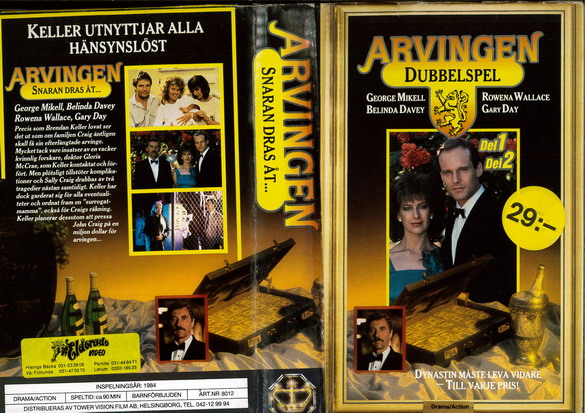 ARVINGEN DEL1+2 (VHS)