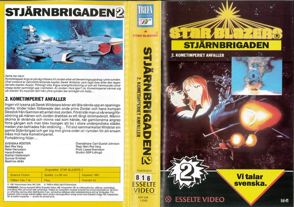 11006 STJÄRNBRIGADEN DEL 2 (VHS)