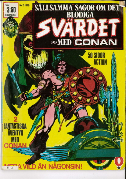 SVÄRDET MED CONAN 1975:2 sliten