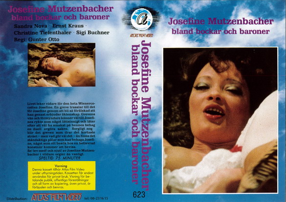 Josefine Mutzenbachers Bland Bockar Och Baroner(Vhs-Omslag)