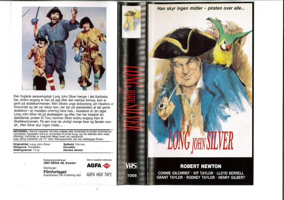 LONG JOHN SILVER (VHS)