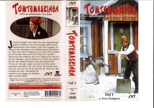 TOMTEMASKINEN DEL 1 (VHS)