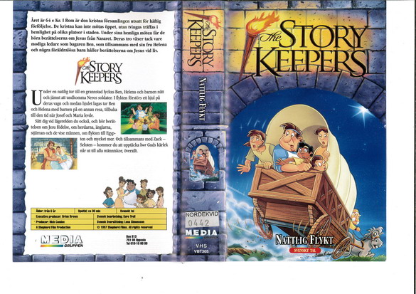 STORY KEEPERS - NATTLIG FLYKT (VHS)