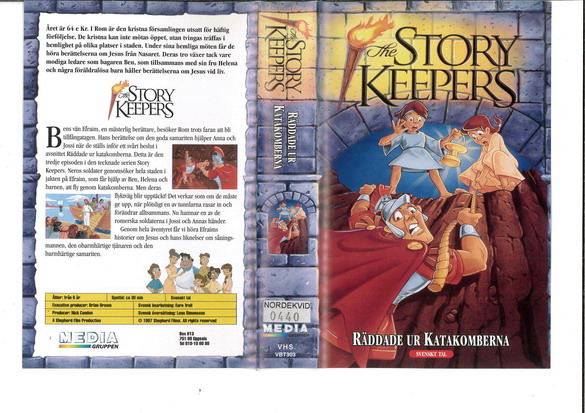 STORY KEEPERS - RÄDDADE UR KATAKOMBERNA  (VHS)