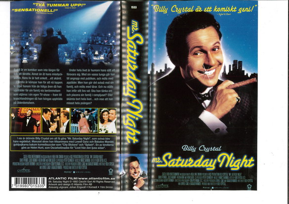 MR. SATURDAY NIGHT  (VHS)