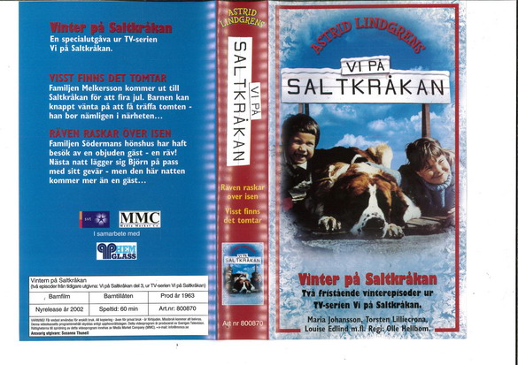 VI PÅ SALTKRÅKAN - VINTER PÅ SALTKRÅKAN (VHS)
