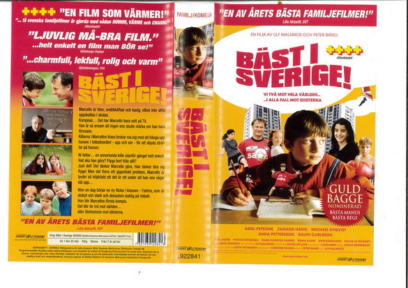 BÄST I SVERIGE (VHS)