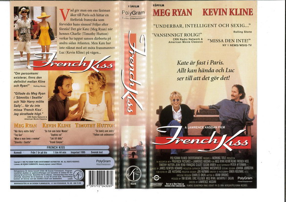 FRENCH KISS (VHS)