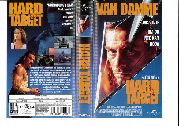 HARD TARGET (VHS)