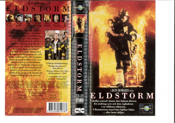 ELDSTORM (VHSomslag)