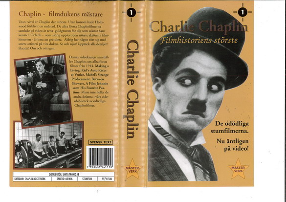 CHARLIE CHAPLIN 1  (VHS)