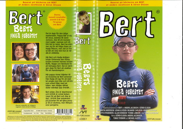 BERT PINIGA PUBERTET (VHS)