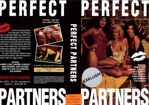 PERFECT PARTNERS (vhs-omslag)