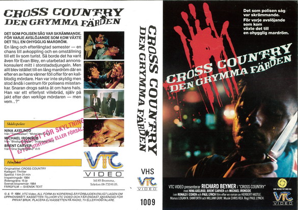 1009 CROSS COUNTRY-DEN GRYMMA FÄRDEN (VHS)