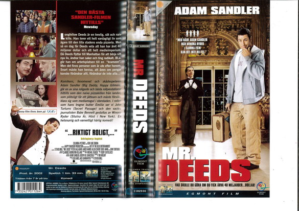 MR DEEDS  (VHS)