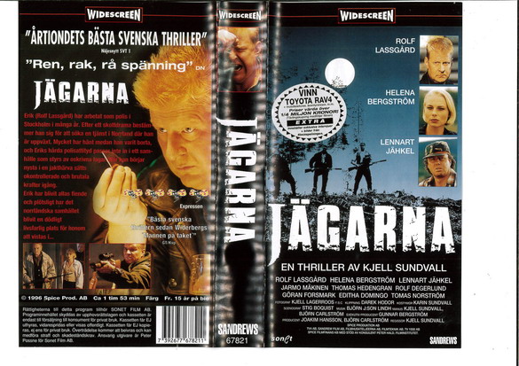 JÄGARNA (VHS)