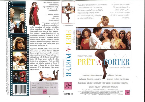 PRET A PORTER  (VHS)