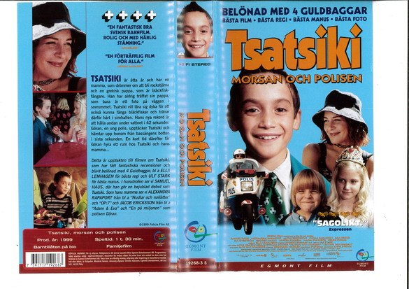 TSATSIKI MORSAN OCH POLISEN (VHS)
