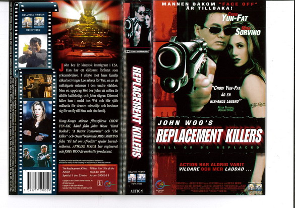REPLACEMENT KILLERS (VHS)