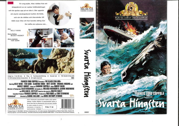 SVARTA HINGSTEN (VHS)